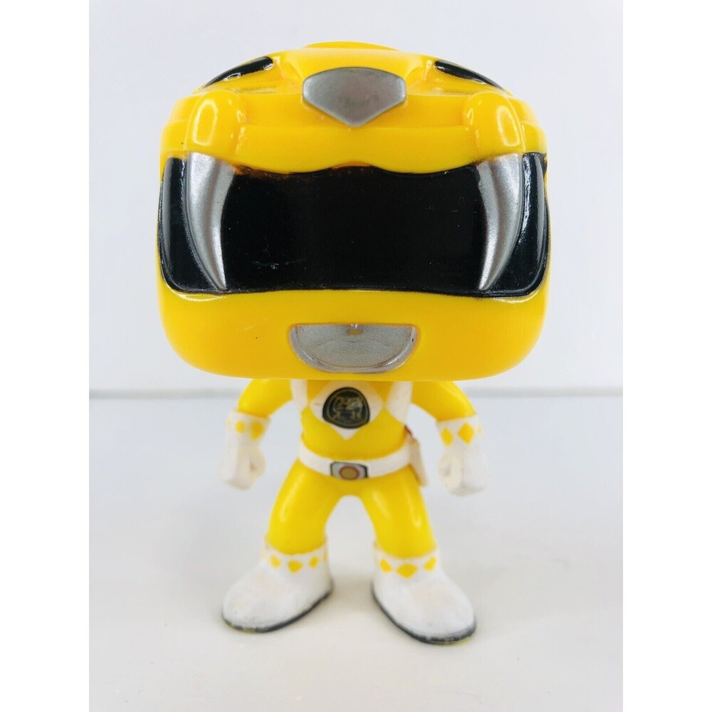 Funko Pop Yellow Ranger Mighty Morphin Power Rangers Vinyl Figure Loose
